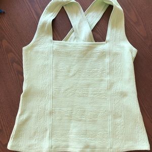 Anthropologie mauve brand tank